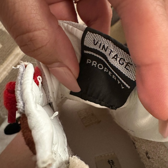 NWOT VINTAGE HAVANA COW PRINT CATHERINE MULTI MIX SNEAKERS 7.5 - Picture 9 of 9